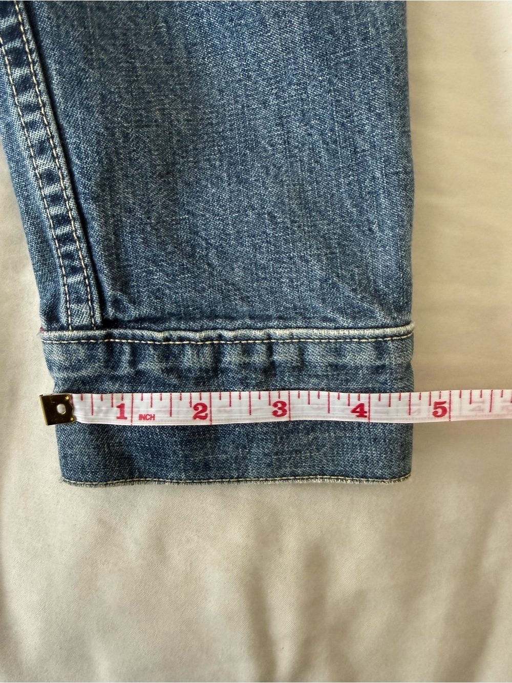 Vintage 00s Guess Denim Jean Jacket Made in USA Small Y2K Streetwear Made in USA - Picture 12 of 13